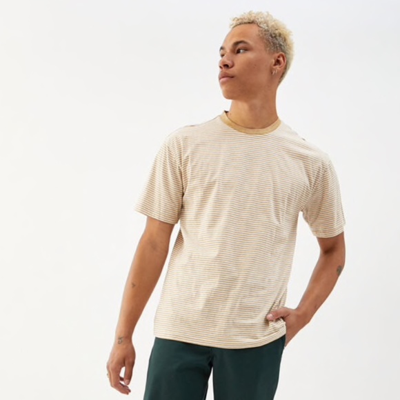 *NEW* PacSun Basics Dax Regular Striped T-Shirt - Picture 1 of 8